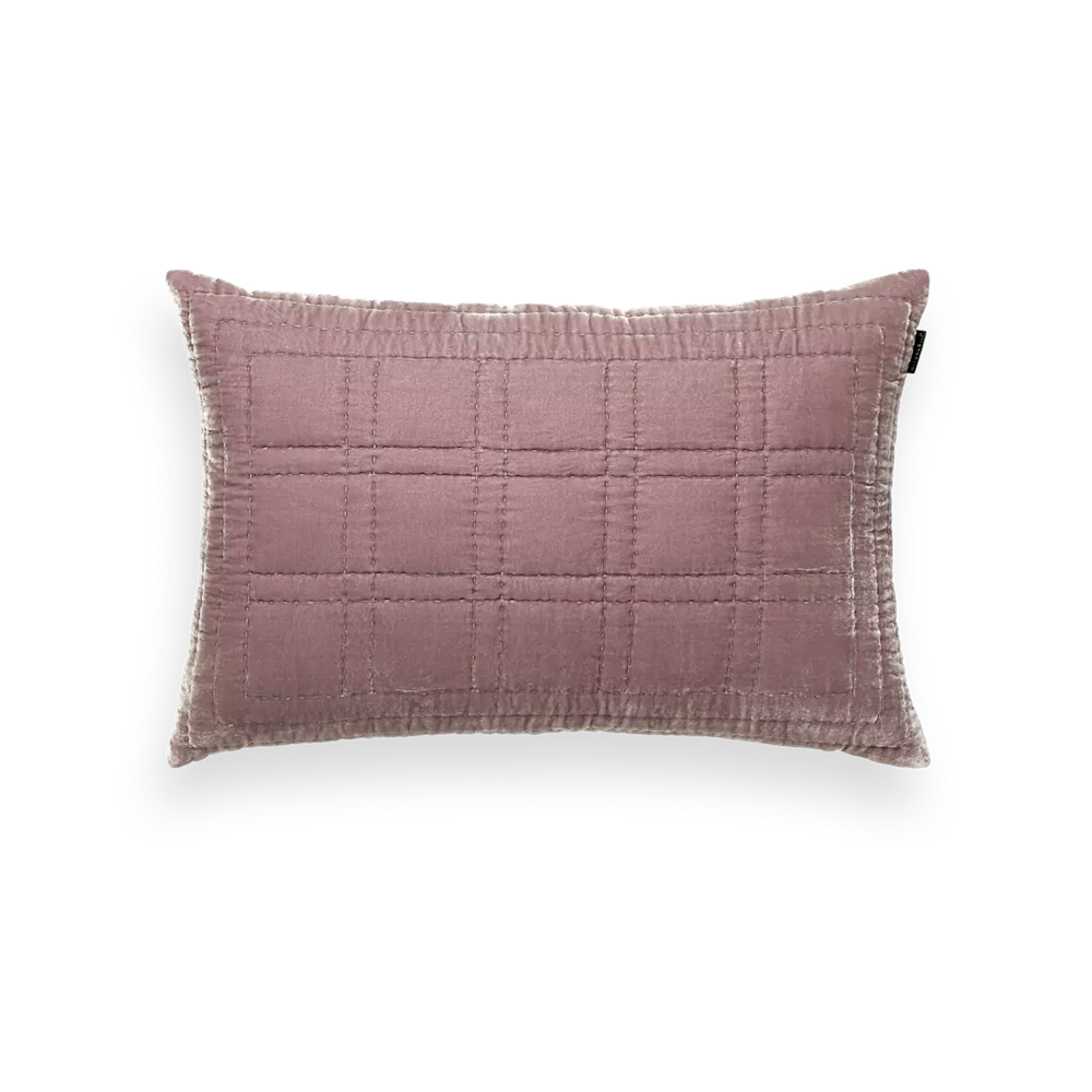 Housse de coussin House of Rituals Collection Saigon, en velours de soie viscose, 60 x 40 cm