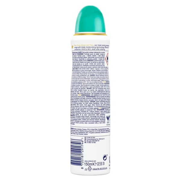 Dove Go Fresh kruška i aloe vera antiperspirant sprej 150ml