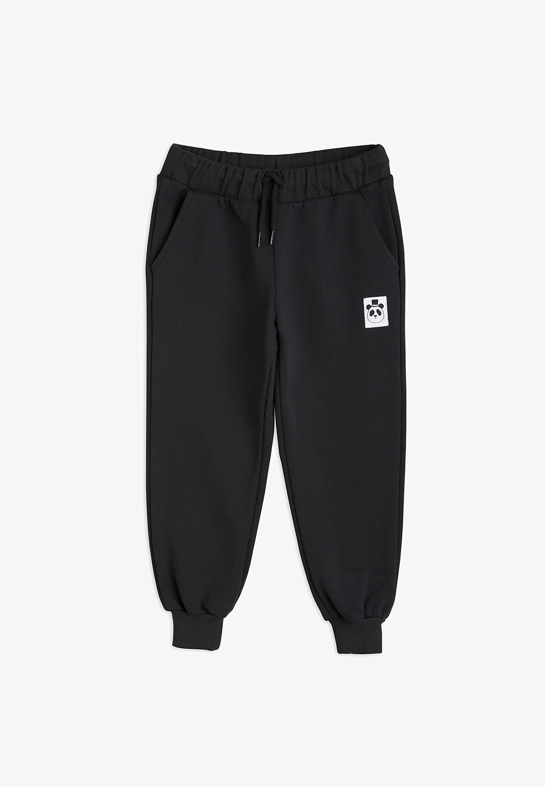 Mini Rodini BASIC SOLID UNISEX - Bas de survêtement - Noir
