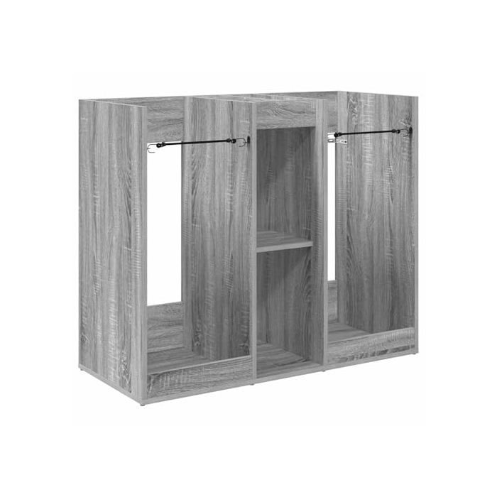 Armario para guardar material de golf - vidaXL - Gris Sonoma - 102x45x85,5 cm - Gran capacidad de almacenamiento