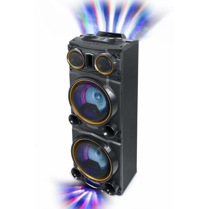 MUSE M-1988 DJ PARTY BOX Bluetooth speaker - 800W - USB port - RCA - 3.5mm jack