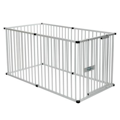 Welpenlaufstall aus Aluminium