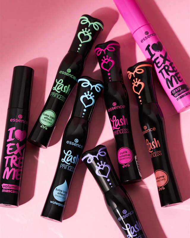 essence I LOVE EXTREME maskara pre maximálny objem mihalníc