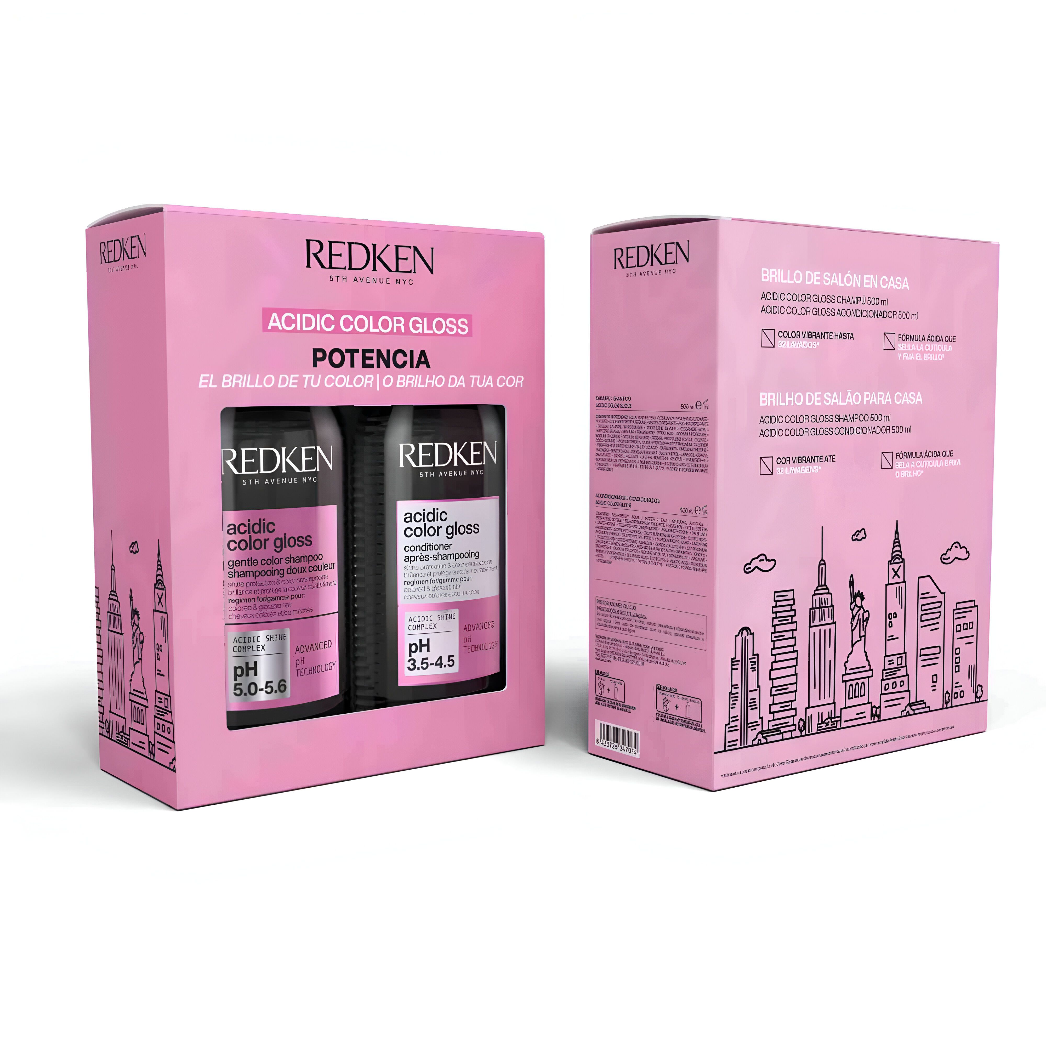 Paket šampona i regeneratora Acid Color Gloss Frizerski tretmani