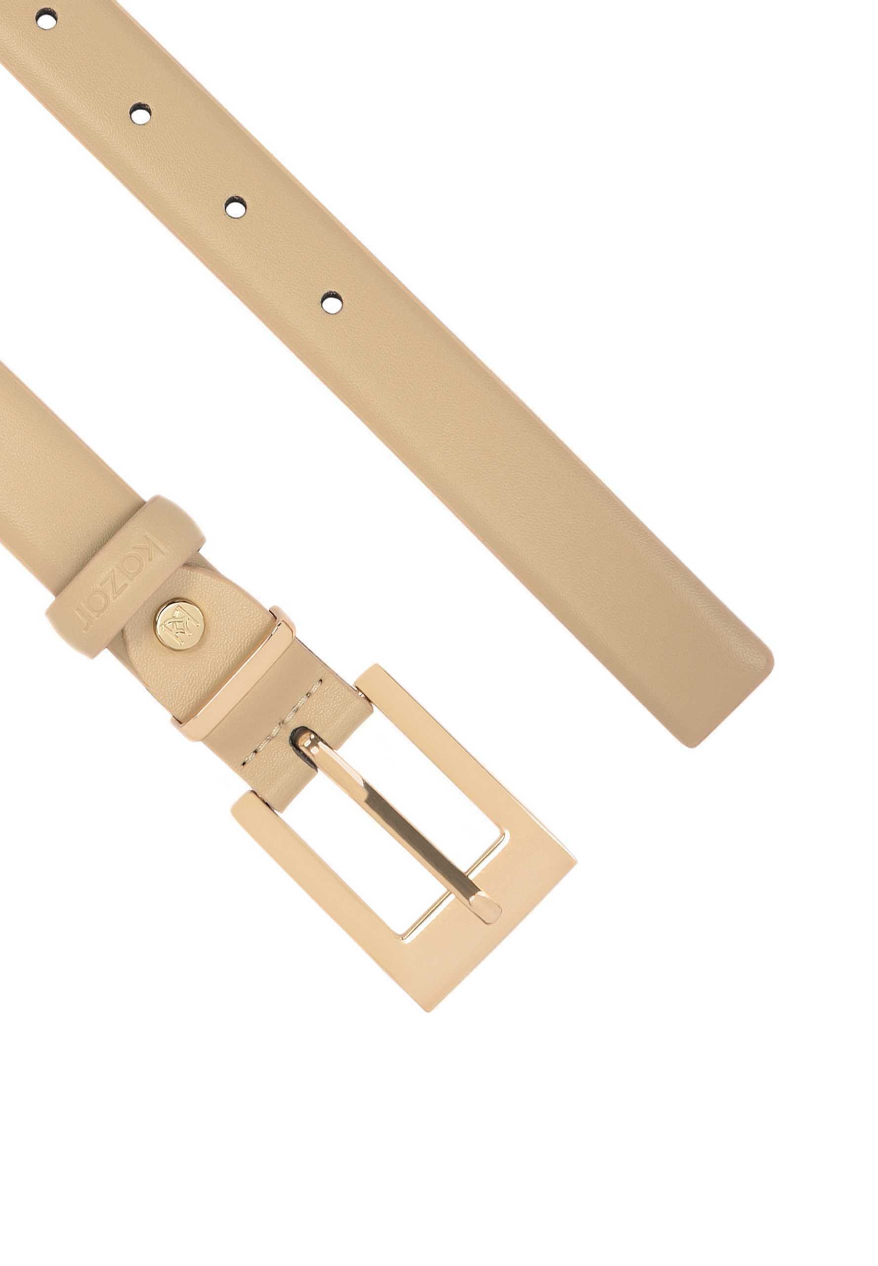 Kazar AGUADA - Riem zakelijk - beige