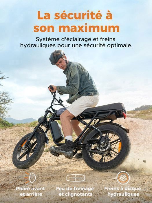 Vélo électrique - ENGWE - M1 - Batterie 48V 15,6Ah - Autonomie 90 km - Tout suspendu