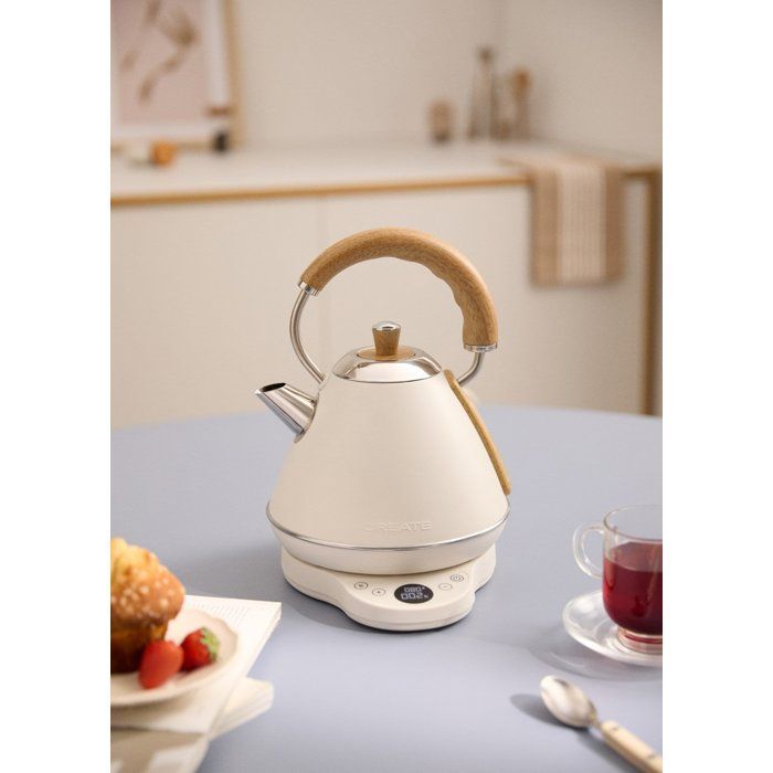 Wasserkocher - Create - Kettle Retro Pro - 1 l - Einstellbare Temperatur - BPA-frei
