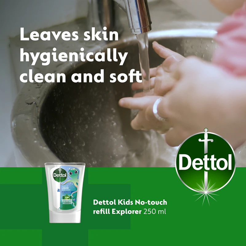 Dettol Soft on Skin Kids Explorer Power Touchless zeepdispenser navulling