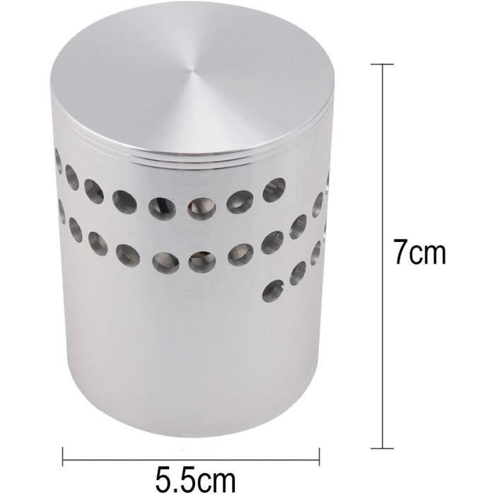 Aplique de pared LED, aplique de pared de aluminio, luz para baño, aplique de pared moderno - 3 piezas