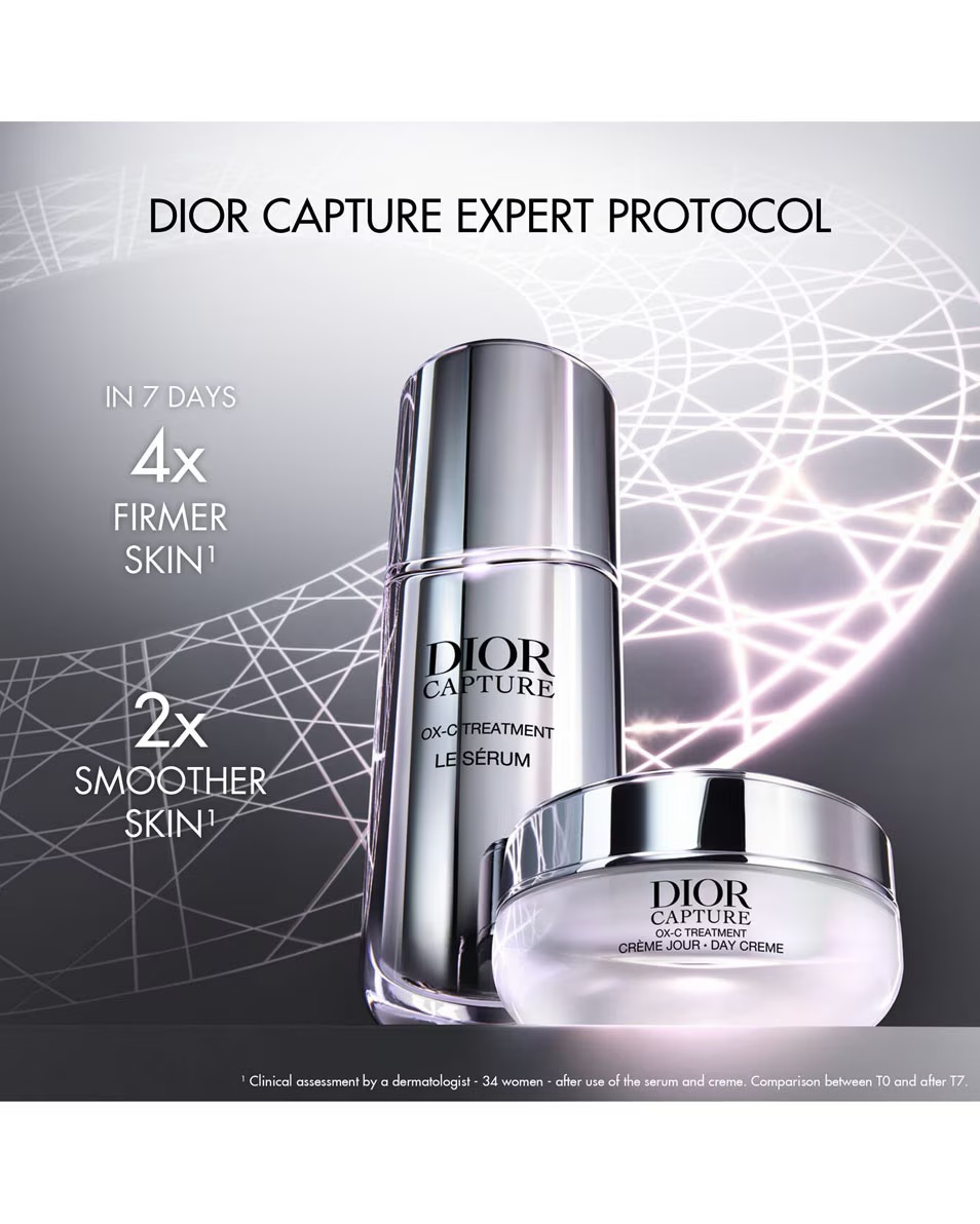 DIOR Dior Capture Crème Jour Cremă pentru față și gât - corecție anti-îmbătrânire de înaltă performanță - riduri și fermitate