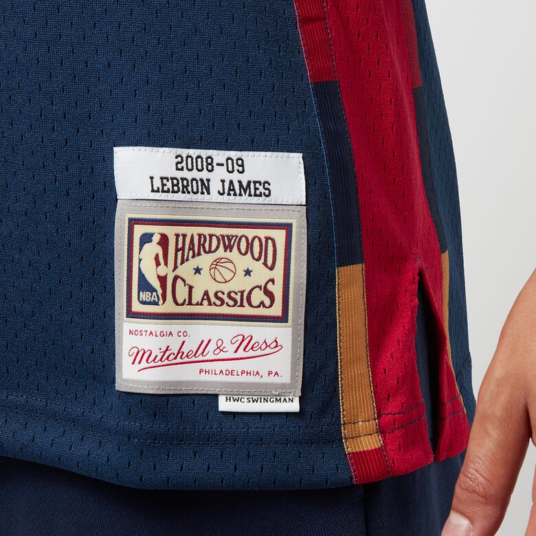 Camisa Swingman da NBA, Cleveland Cavaliers, temporada 2008-09, LeBron James