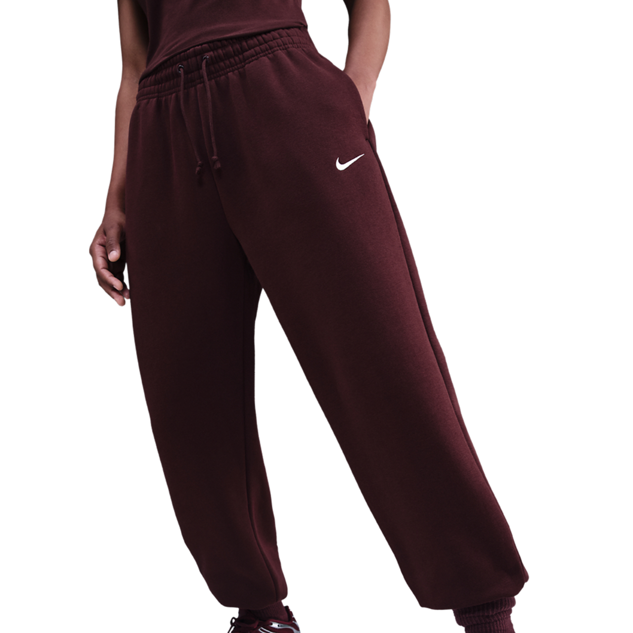 Nike Sportswear Phoenix -korkeavyötäröiset alaosat