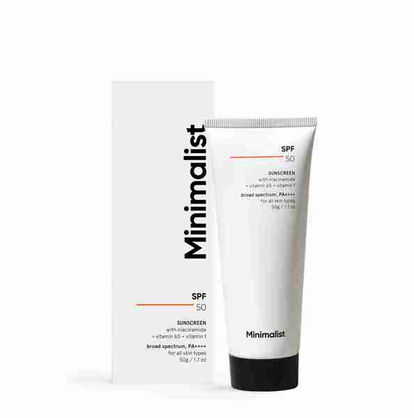 Minimalistische Sonnencreme mit LSF 50, 50 g