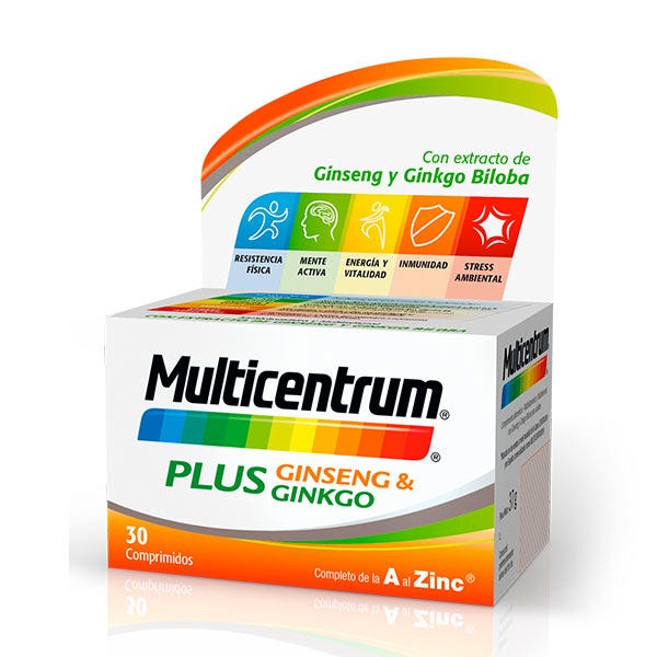 Multicentrum Plus Τζίνσενγκ & Γκίνγκο | 30UD
