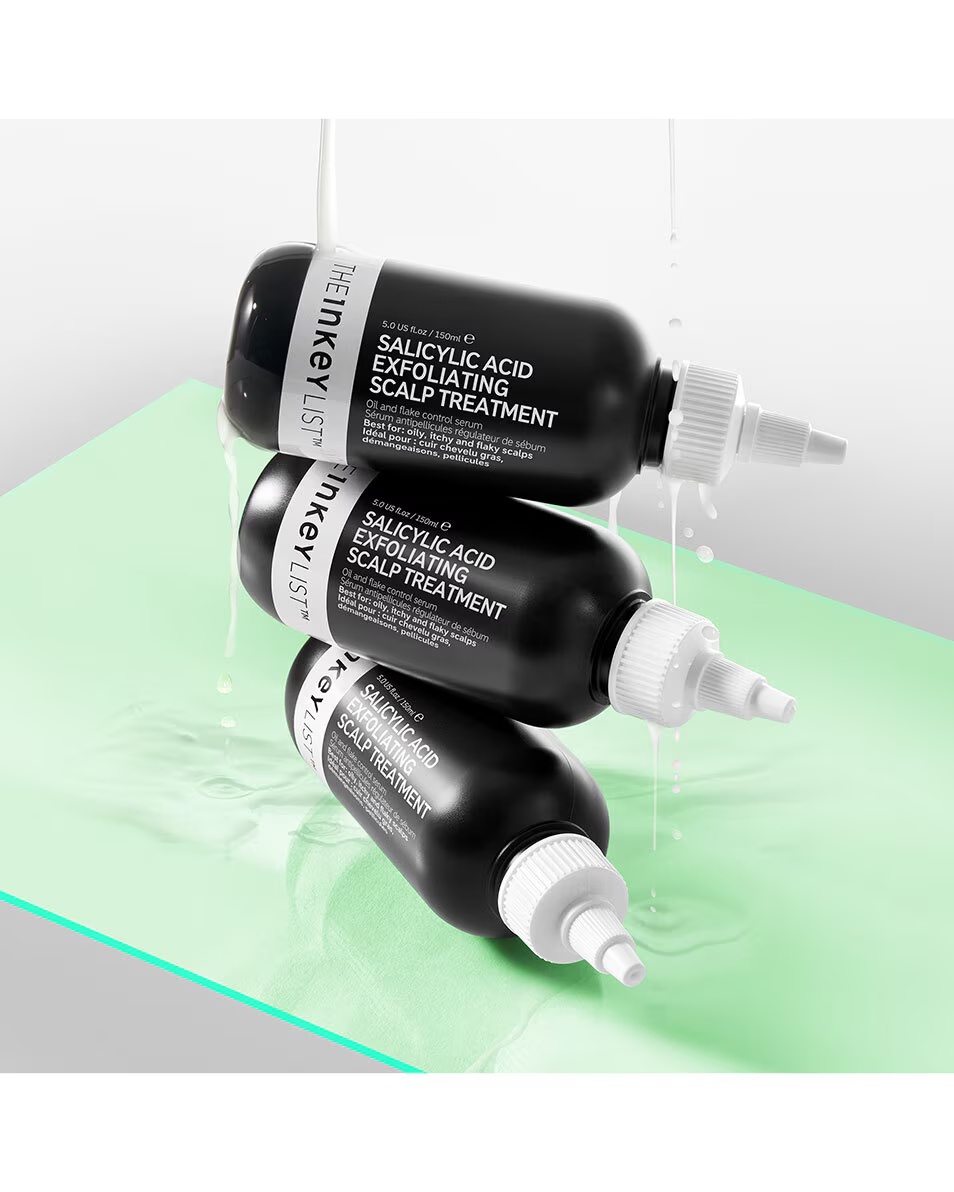 Tratament exfoliant pentru scalp cu acid salicilic The Inkey List