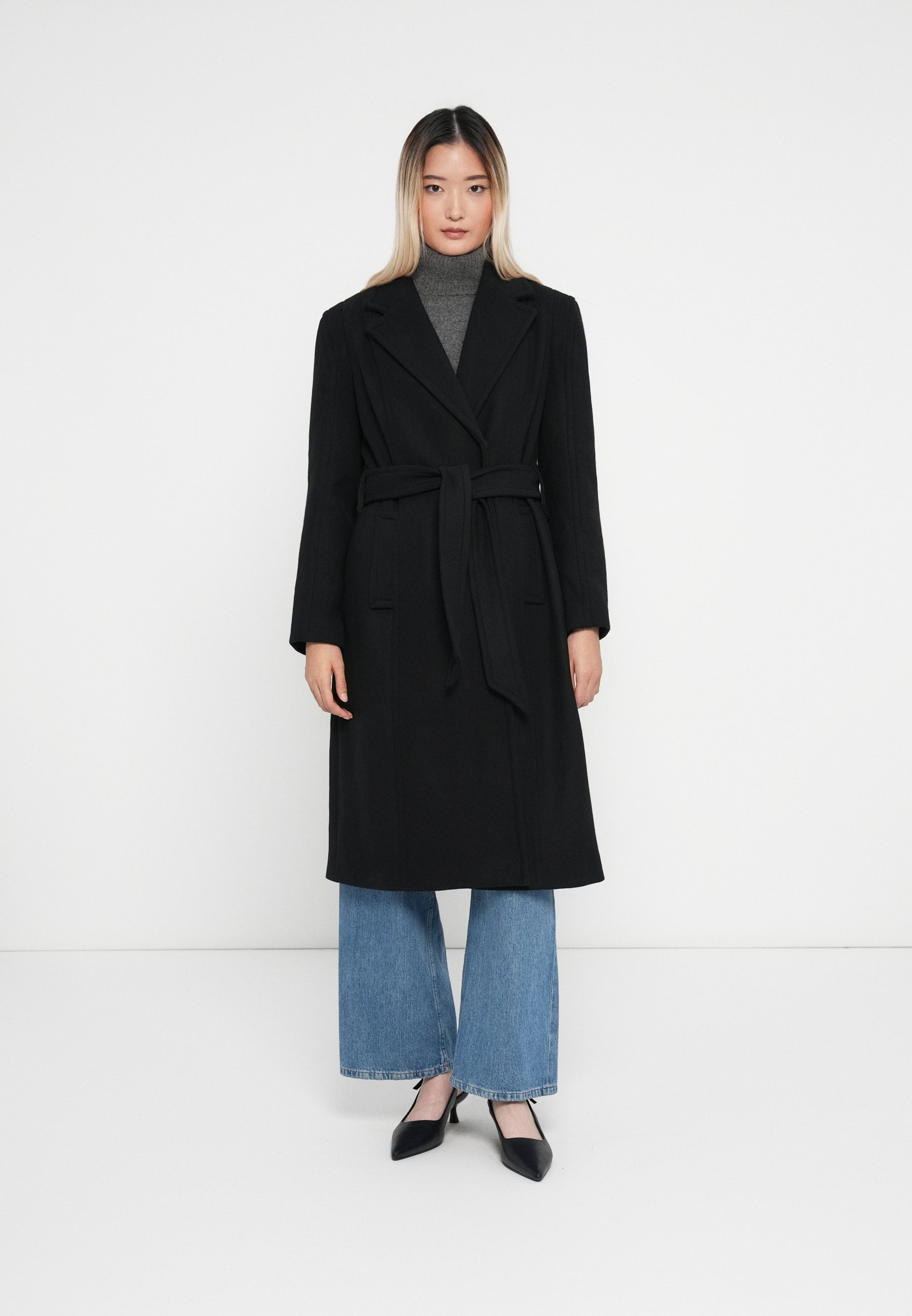Manteau YAS YASKALI - Manteau classique - noir