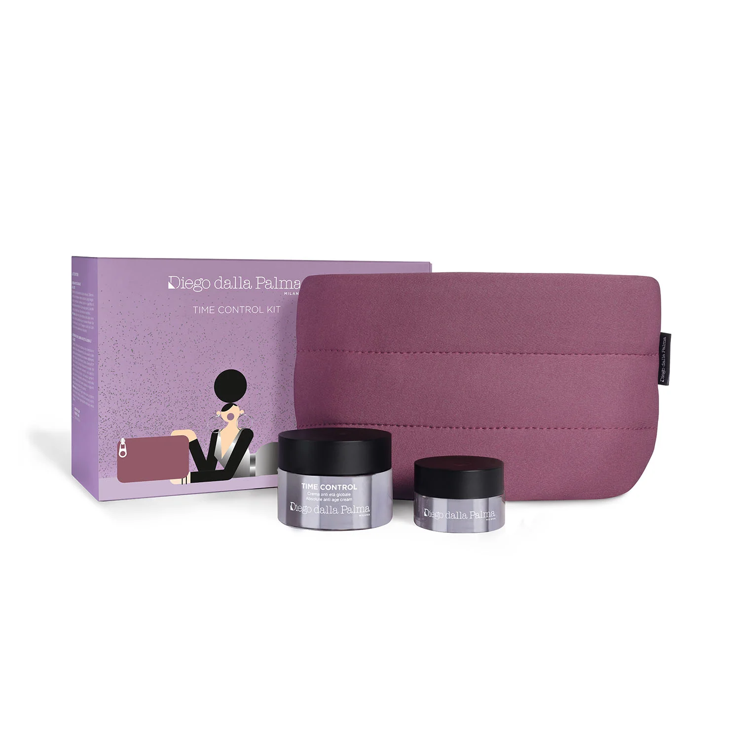Time Control KIT Time Control - Cofanetto Tratt. Globale, Crema viso giorno effetto globale, Contorno labbra antirughe, Contorno occhi antirughe