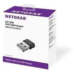 NETGEAR A6150-100PES Powerful WiFi Dongle, Nano WiFi Adapter AC1200 Mbps