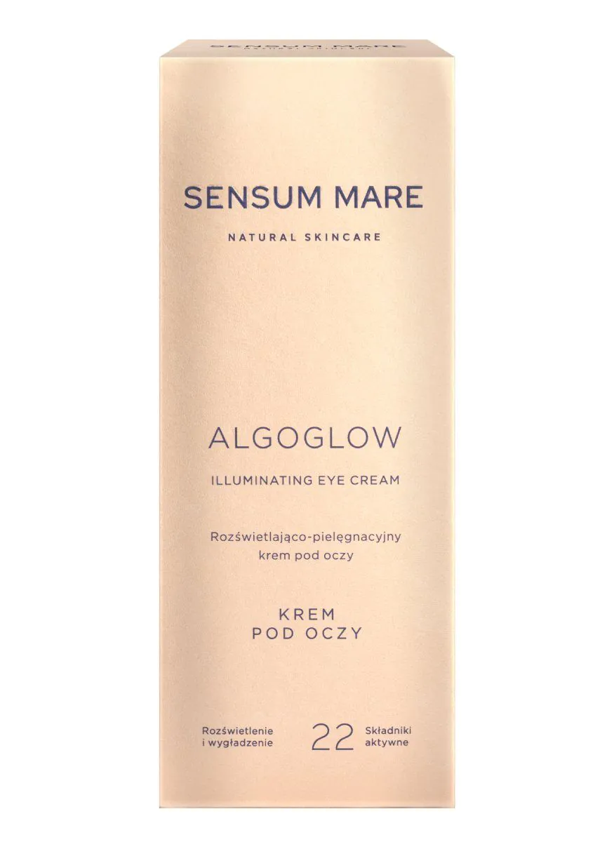 Sensum Mare Algoglow Rozświetlająco-pielęgnacyjny krem pod oczy