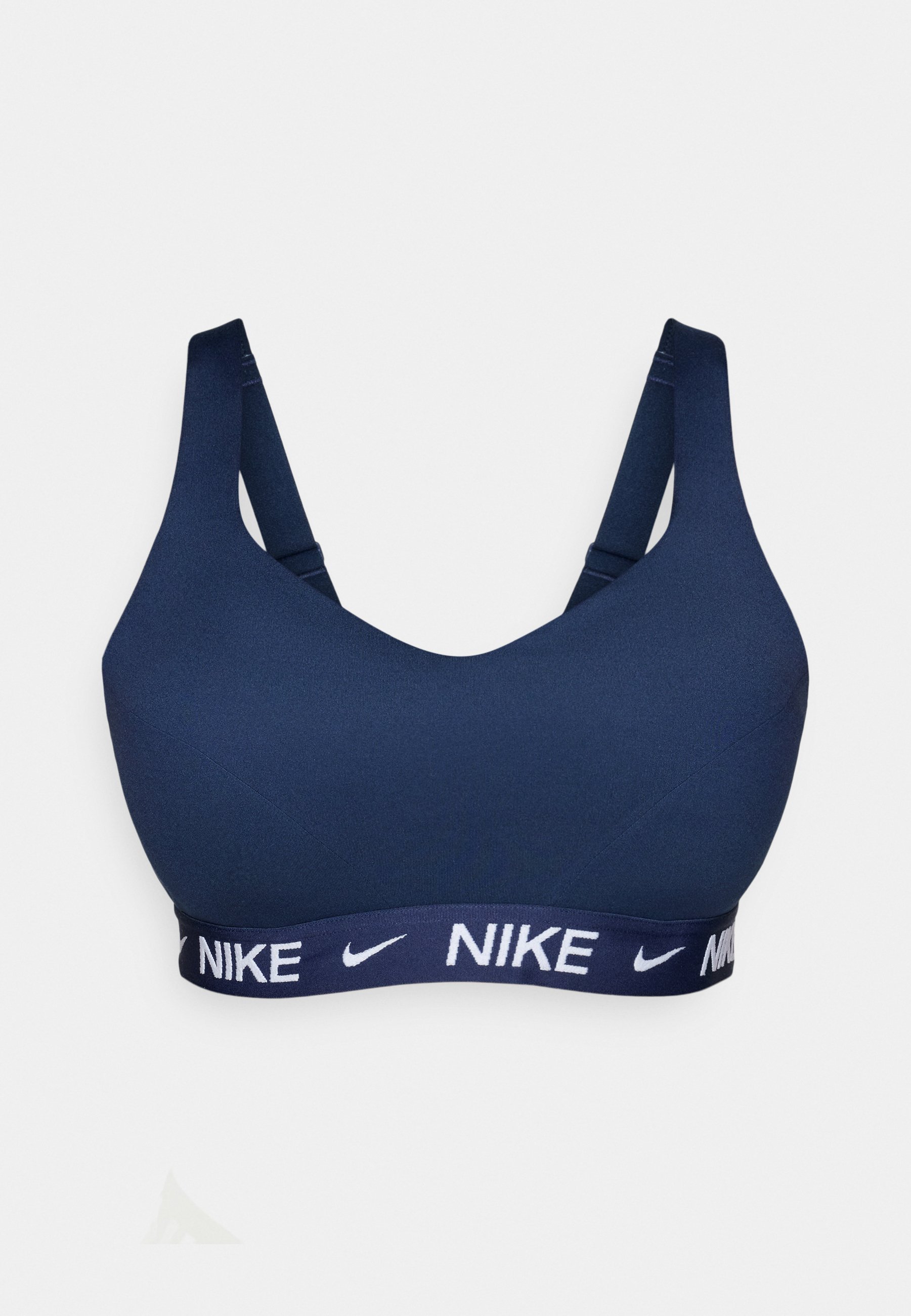 Nike Performance INDY BRA - Sportbeha met hoge ondersteuning - middernachtblauw