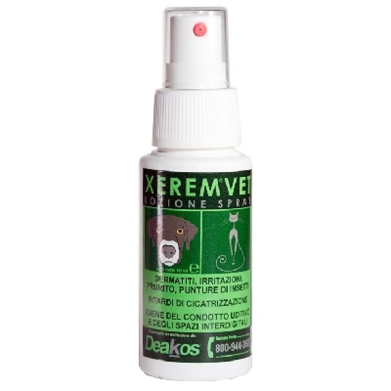 DEAKOS Xerem Vet espray reepitelizante para uso veterinario 50 ml