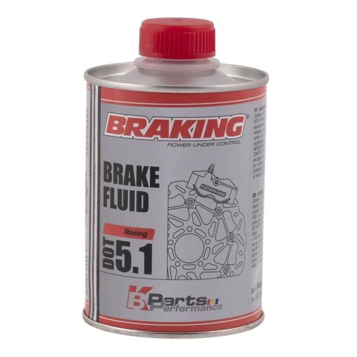 Líquido de frenos Braking DOT 5.1 - Blanco - 250 ml