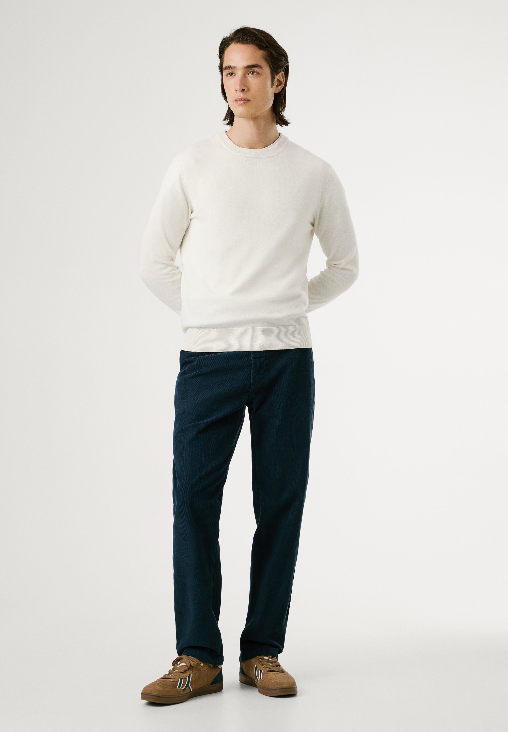 Pepe Jeans ANDRE CREW NECK - Sweter - kość słoniowa