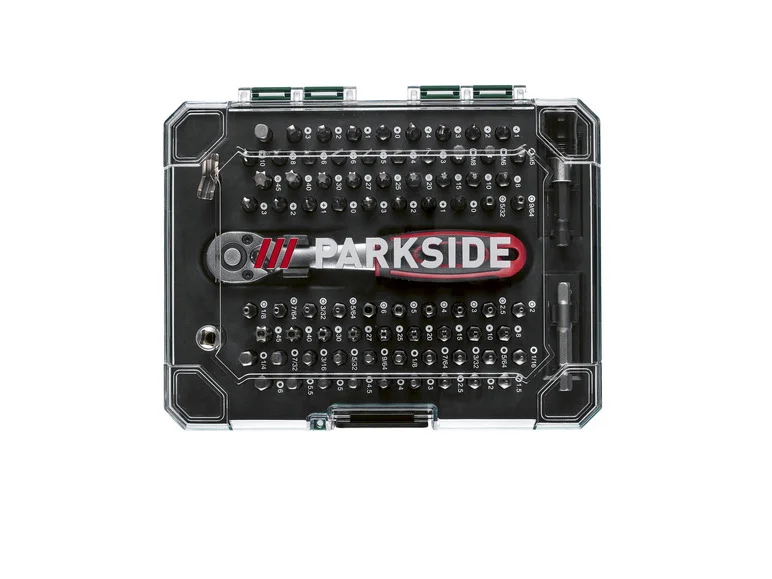 PARKSIDE® Bits- og skrallesett, 81 deler