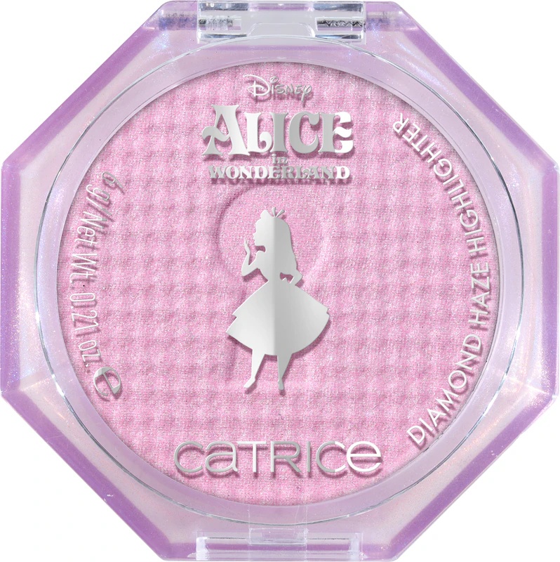 Catrice Disney Alice in Wonderland kompaktni puder v obliki osvetljevalca z večbarvnim učinkom
