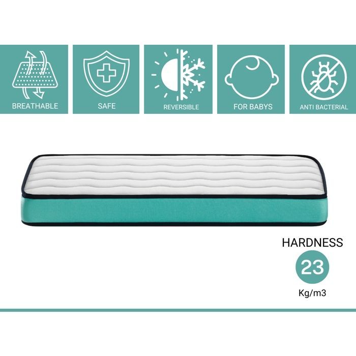 Matelas en mousse  BASIC KID XALUCA 70x140 cm