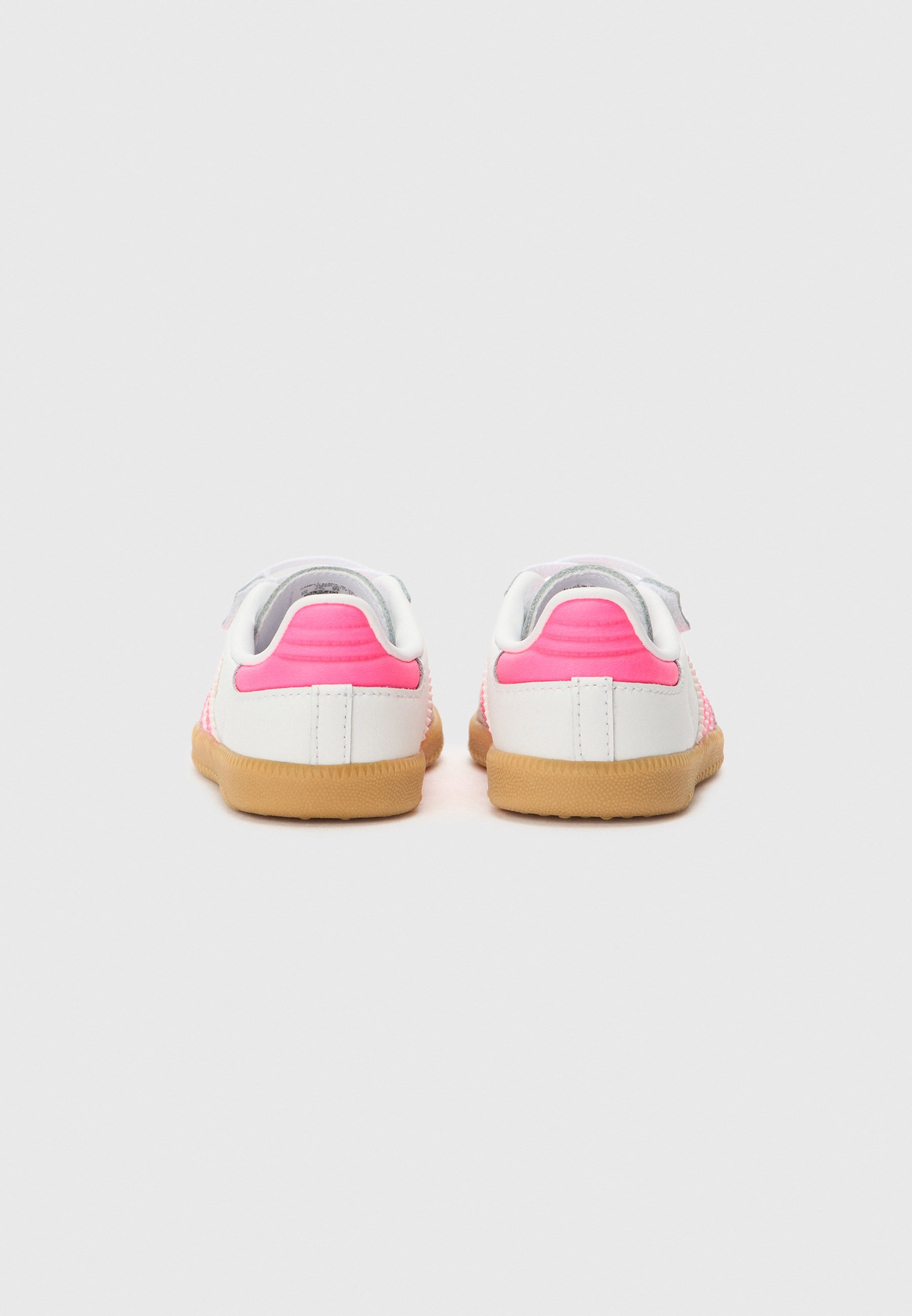 adidas Originals SAMBA UNISEX - Sneakers - wit/lichtroze/gum