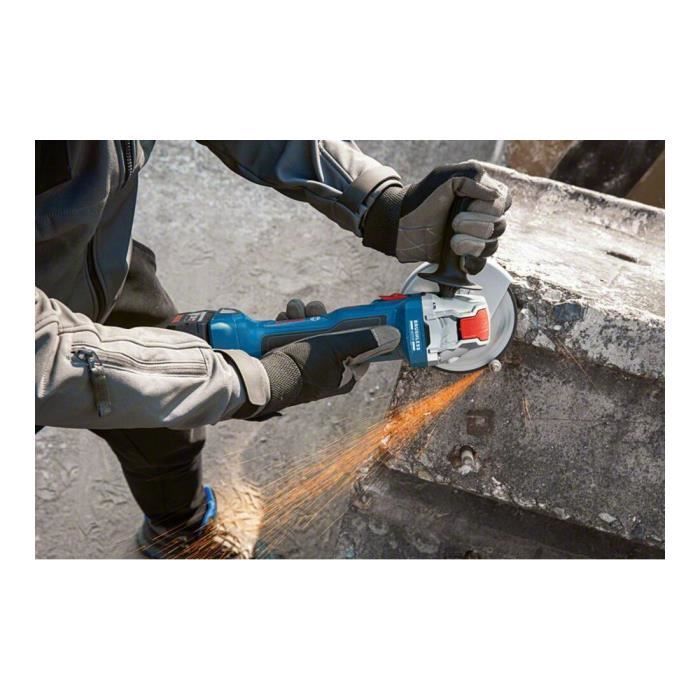 Angle grinder - BOSCH PROFESSIONAL - GWX 18V-7 - Battery not included - 125 mm - Cordless