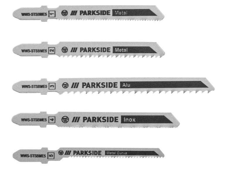 PARKSIDE® Zestaw 5-teräinen palapeli PSTZ 3 A1