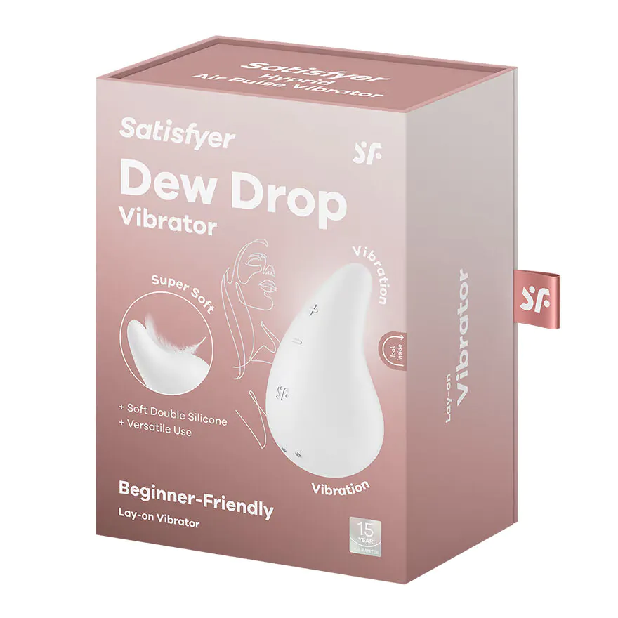 Satisfyer Dew Drop Masażer intymny White