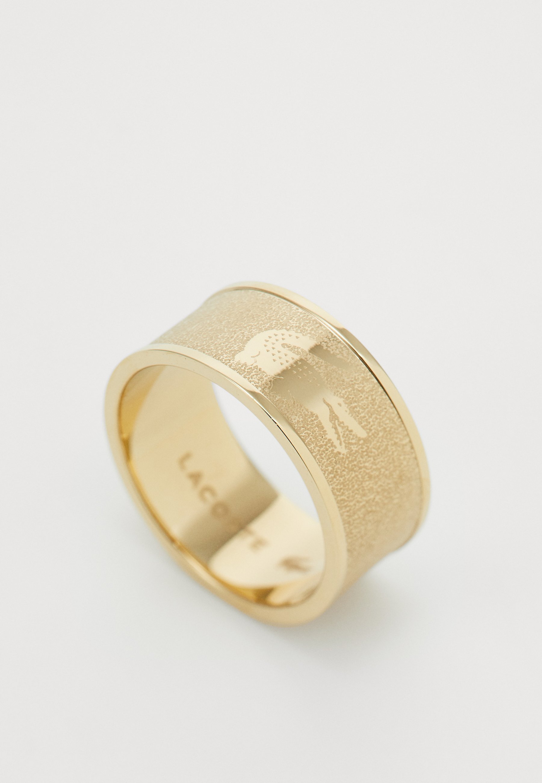 Lacoste BACKHAND UNISEX - Ring - goudkleurig