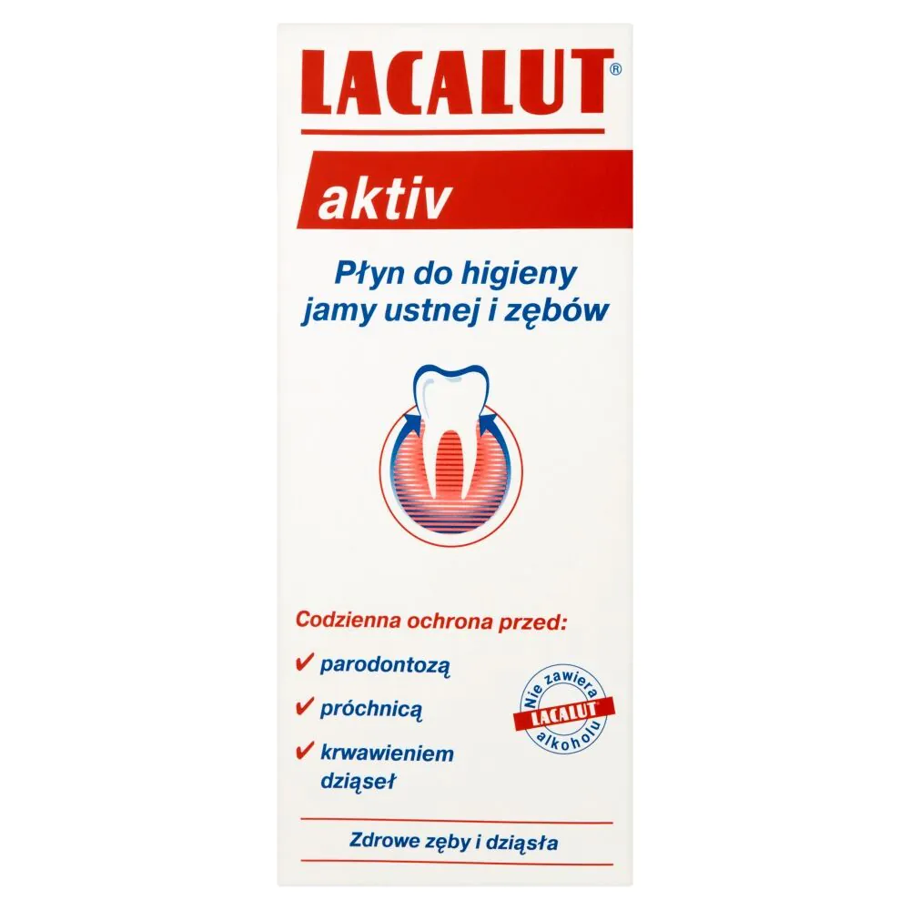 Lacalut Aktiv Płyn do płukania Jamy Ustnej