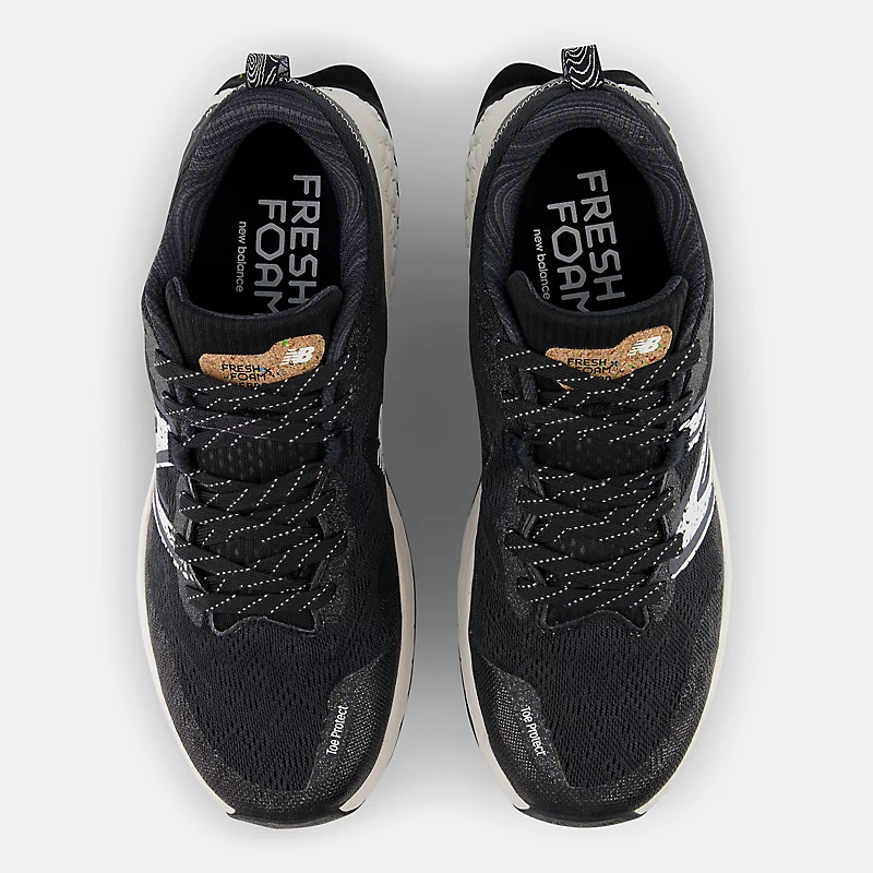 Męskie Fresh Foam X Hierro v7 - czarne z odblaskiem