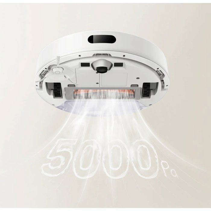 Aspirateur robot  - Xiaomi Robot Vacuum S20 EU Blanc - Puissance d'aspiration de 5 000 Pa - Bac à poussière de 400 mL