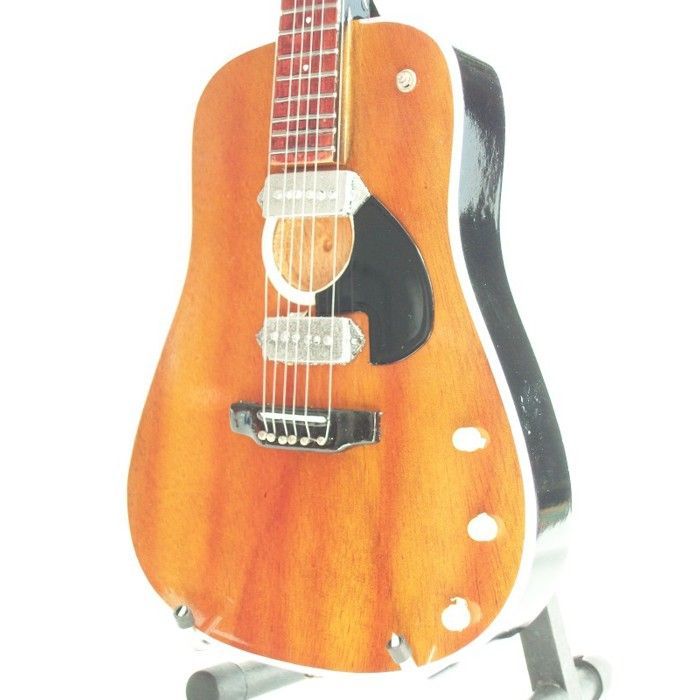 Kurt Cobain's Nirvana Martin miniature acoustic guitar