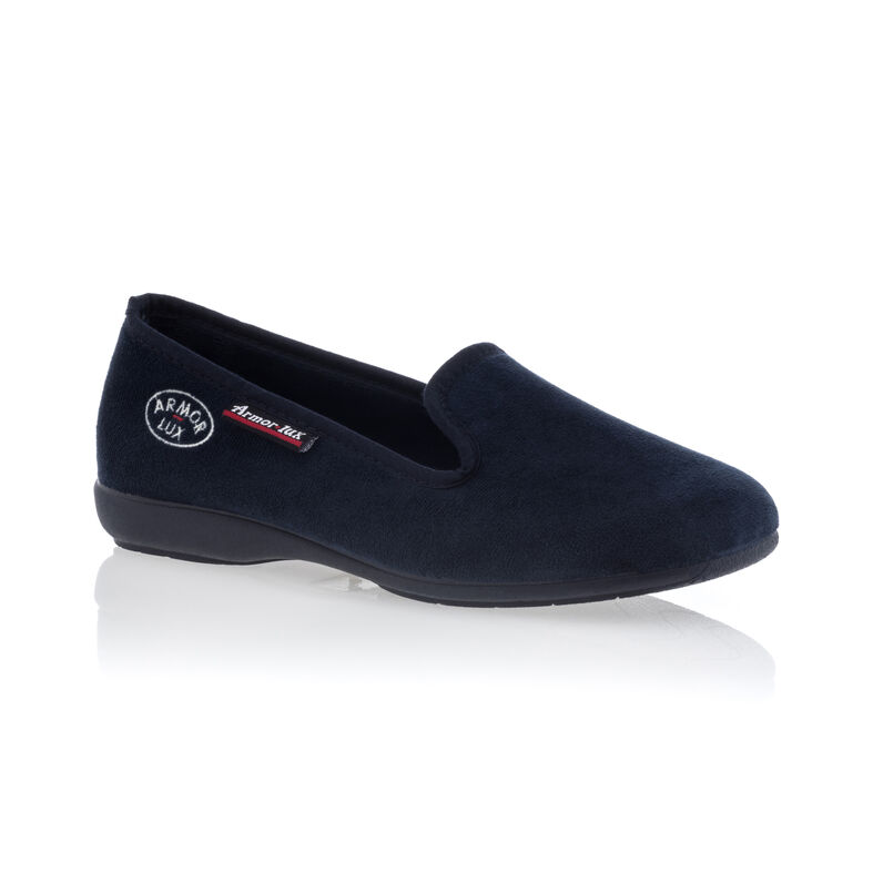 Pantoufles Femme Bleu