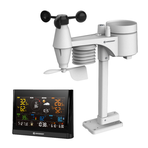 Bresser Wlan Comfort Vejrstation med Professionel 7-i-1 Sensor