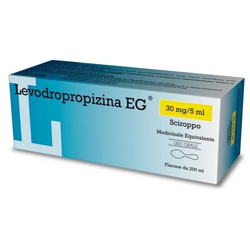 Sirop d'œuf à la lévodopropizine EG SPA 200 ml