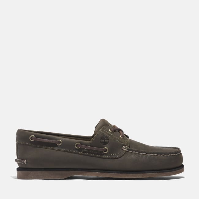 Scarpa da Barca Classic da Uomo in verde