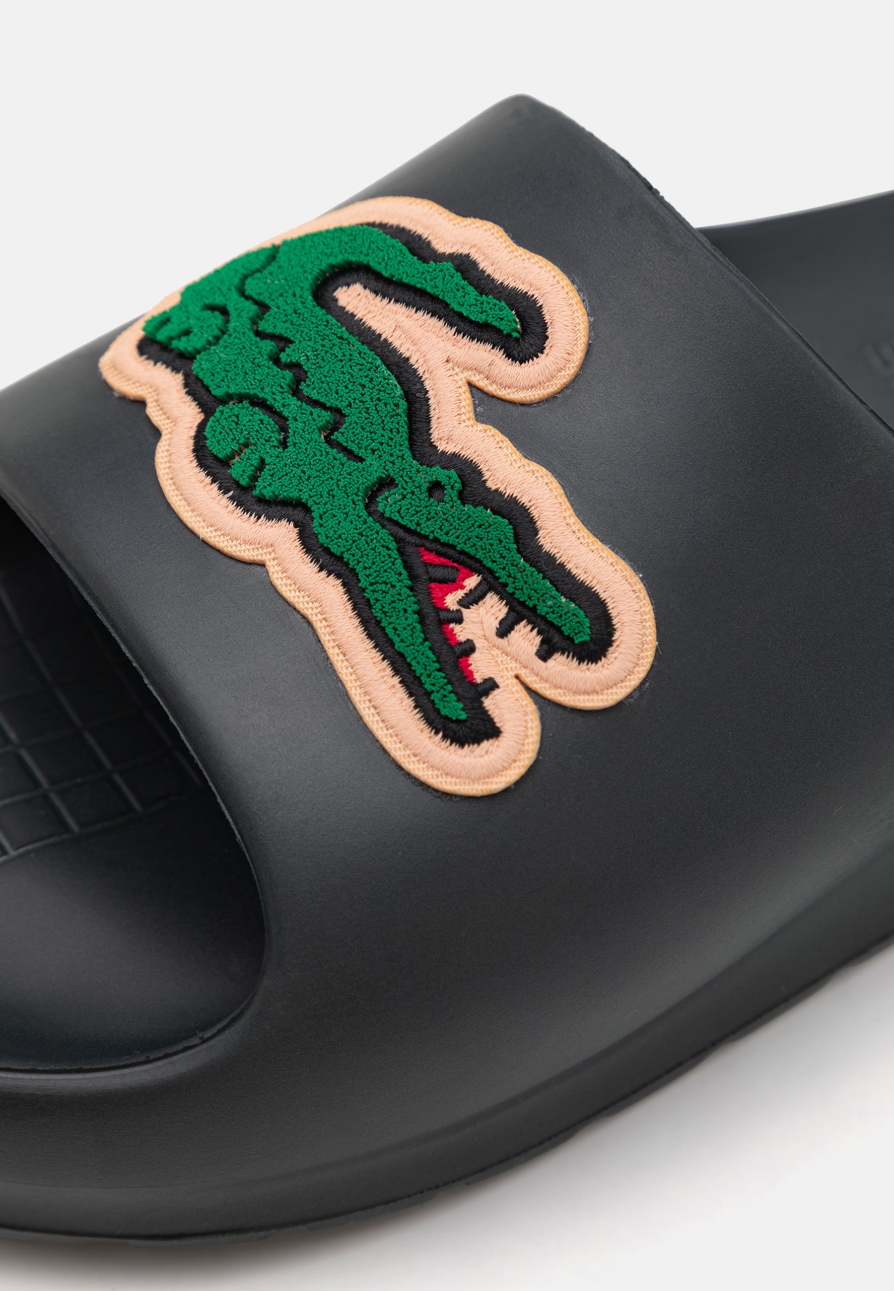 Lacoste SERVE SLIDE 2.0 125 - Mules - donkergroen/groen