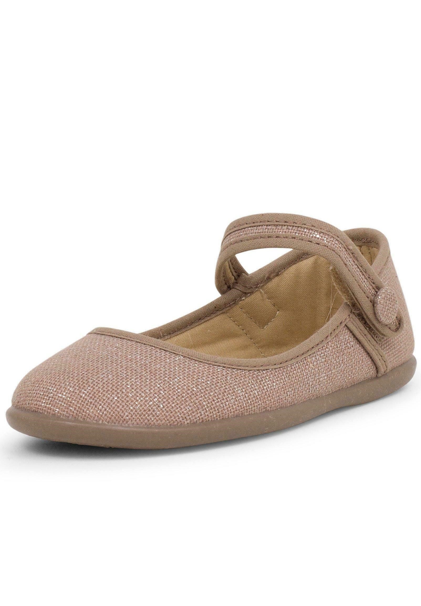 Pisamonas Scarpe Mary Jane metalliche adesive - Scarpe per neonati - trucco