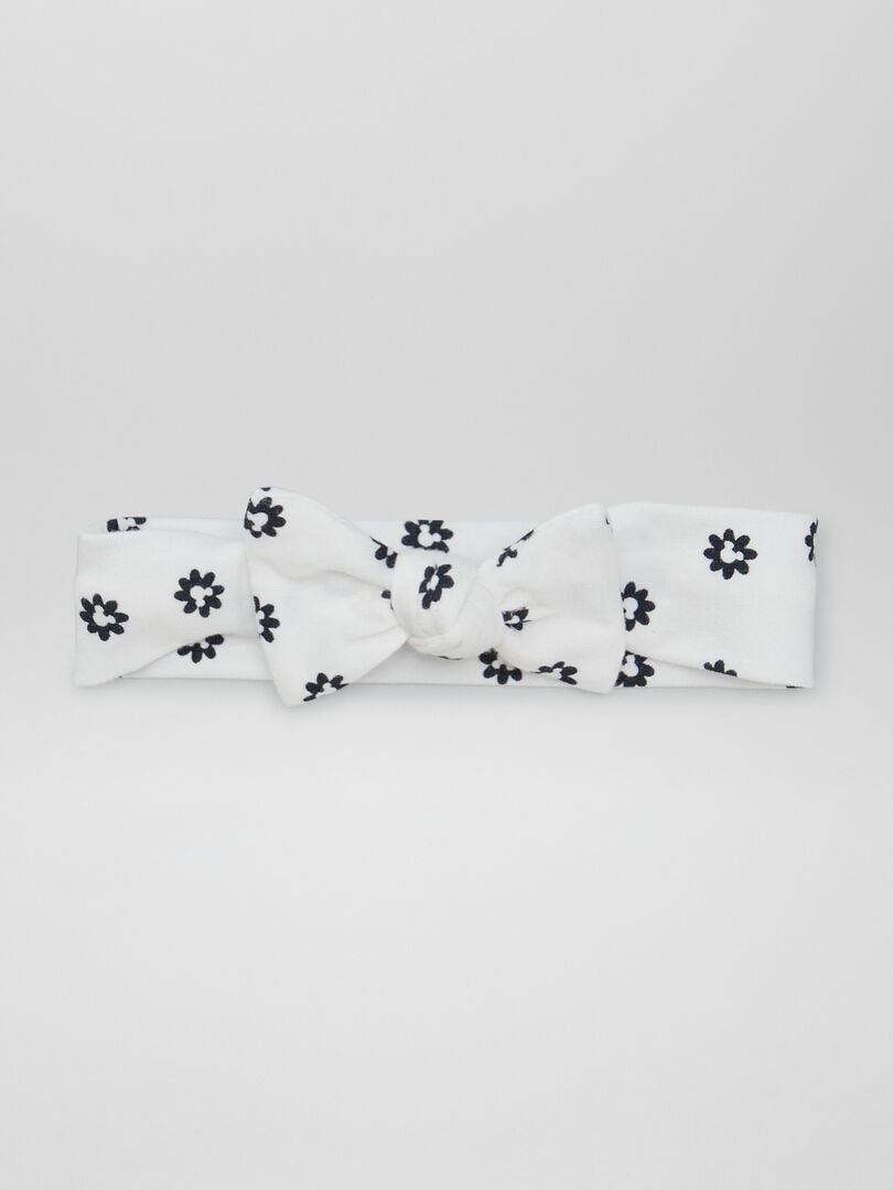 Opaska na głowę Disney Bow - BIAŁA