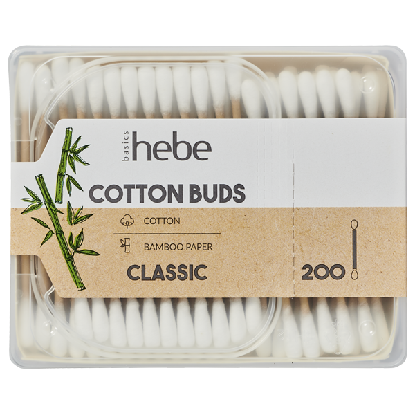 Vatové tyčinky Hebe Basics