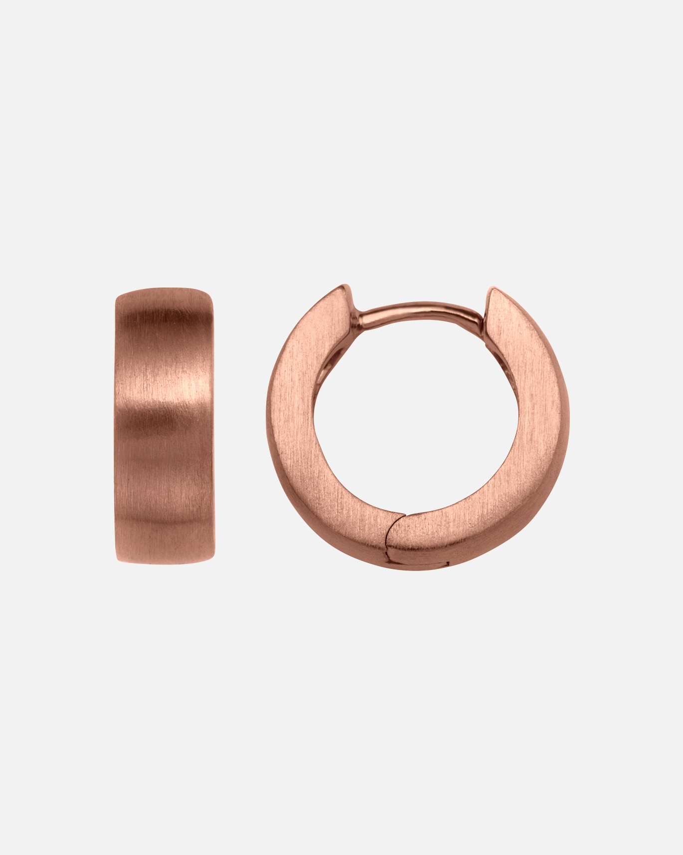 Heideman Boucles d'oreilles créoles couleur or rose