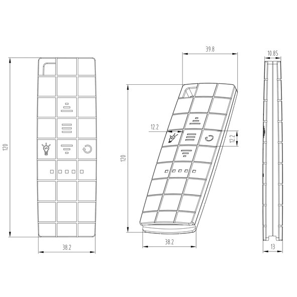LED-Vollkassettenmarkise ELOS V2 inkl. Windsensor anthrazit, 400 x 300 cm