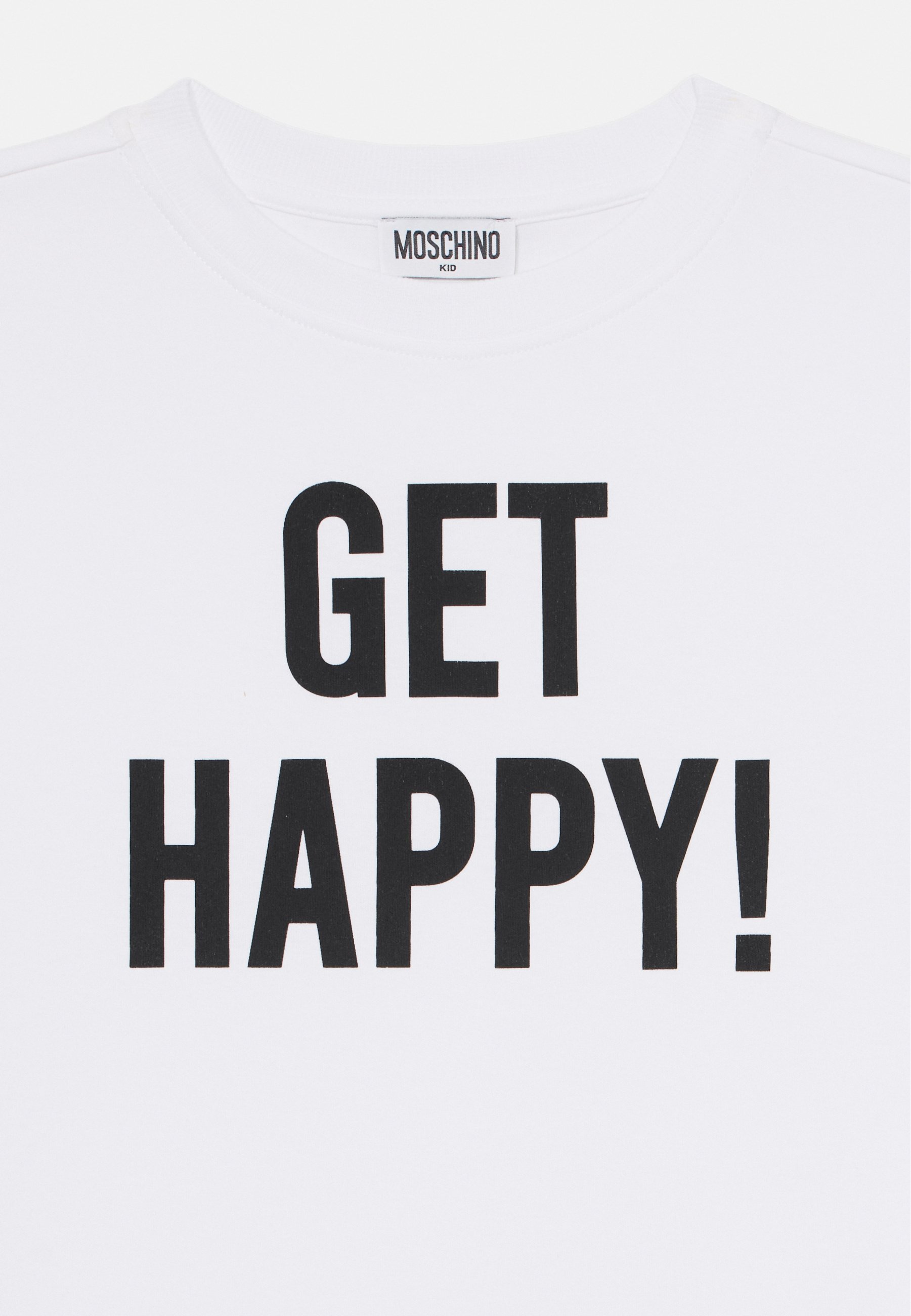 MOSCHINO FASHION SHOW DRESS - Jersey dress - bianco ottico